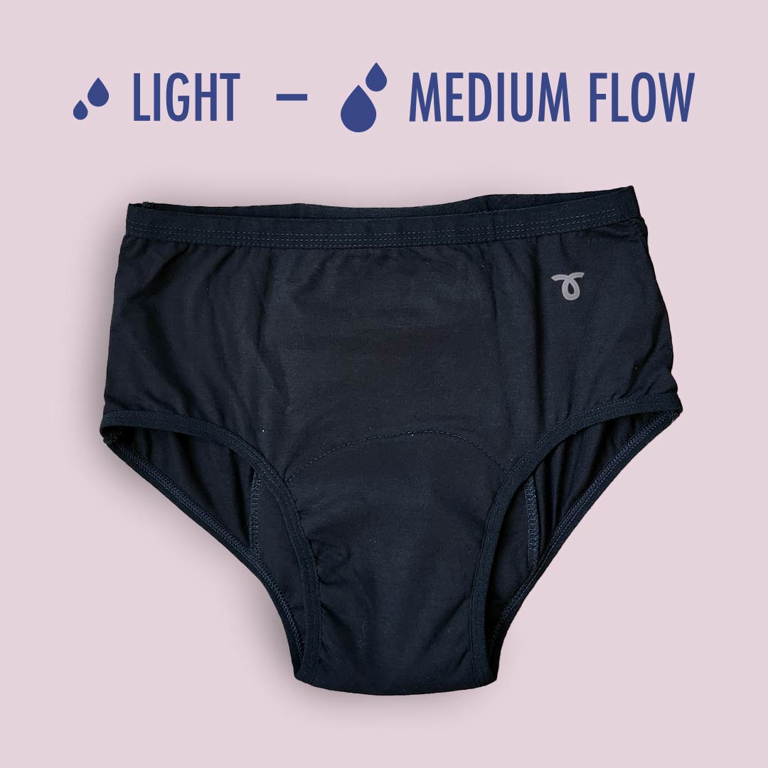 Buy Reusable Period Panty - Medium flow - Absorbs upto 4 pads of