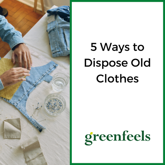 5 Ways to Dispose Old Clothes