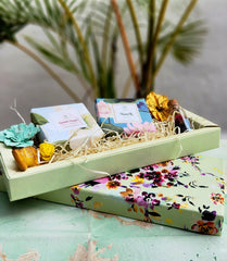 Handcrafted Soap Collection in blossom gift box