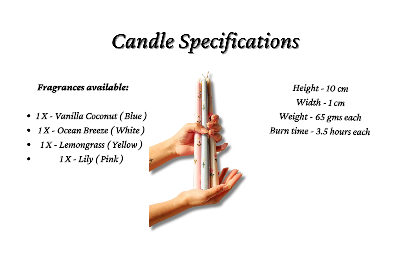 Soy wax candle- Cottagecore Bundle (Set of 4)