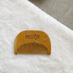 Neem wood detangler and beard comb - Set of 2