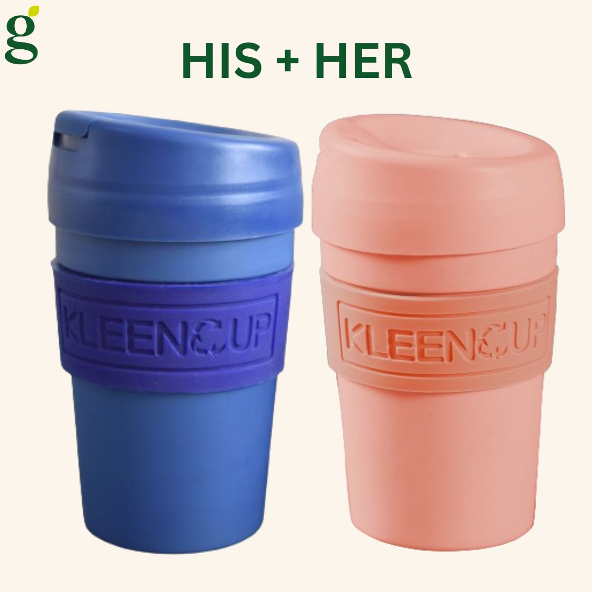 His & Her Travel Cup gift set-Eco gifting