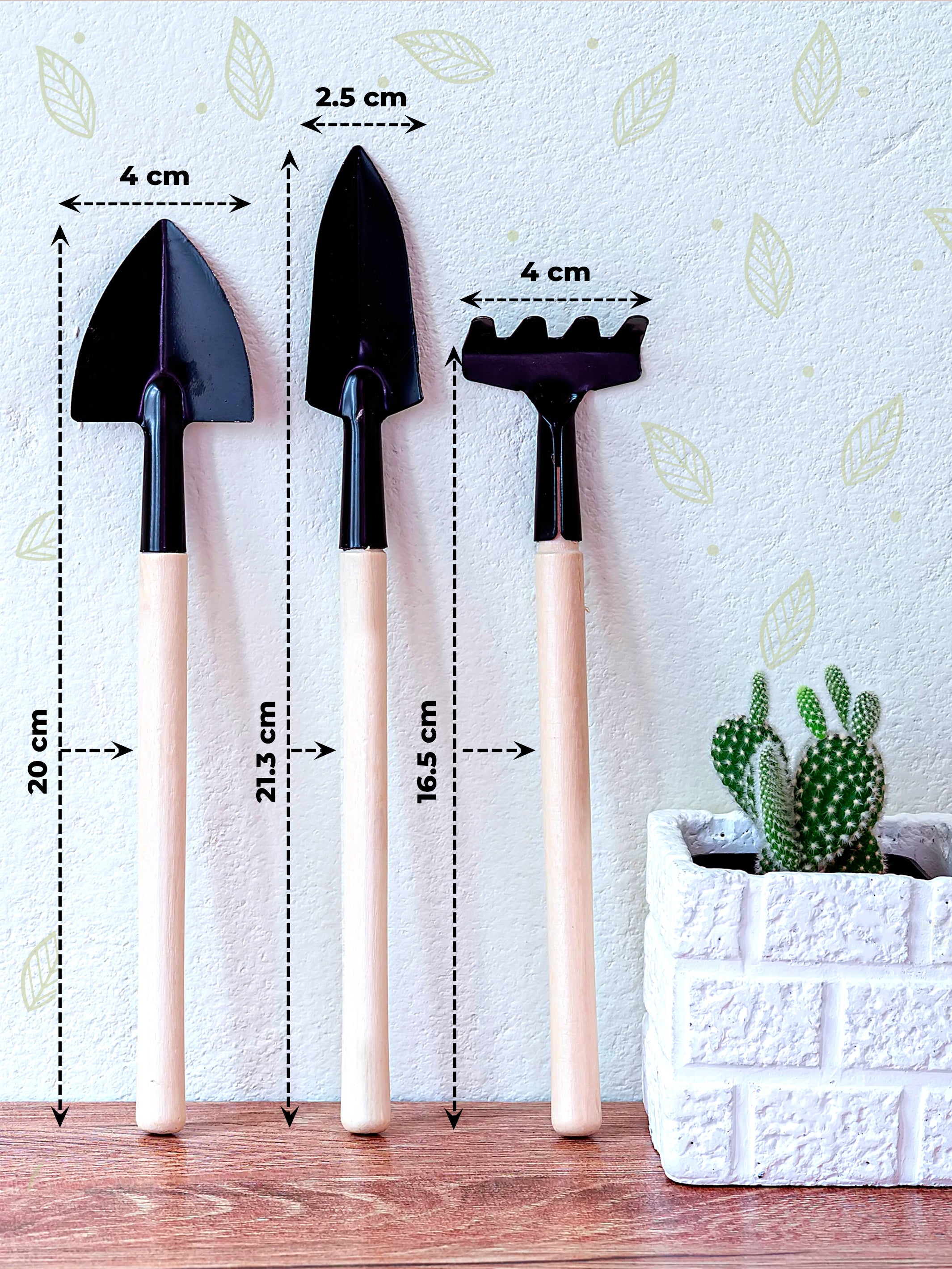 Gardening tools gift set of 3- home gardening
