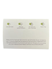 Foaming Handwash Refill Pack - 3 Concentrated Handwash Tablets - Eco friendly