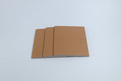 Recycled paper diary and notepads