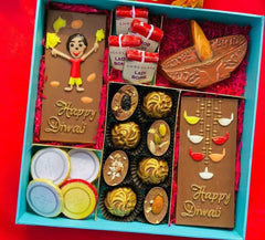 Handmade Diwali theme chocolates-Custom and Low waste