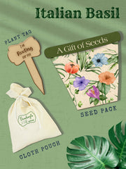 Gift of seeds- Italian basil