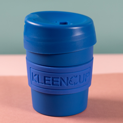 KleenCup Black 295 ml - Reusable travel mugs -BPA-free Coffee Cup with lid