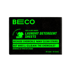 Beco laundry detergent sheets-30 Sheets for 60 Loads