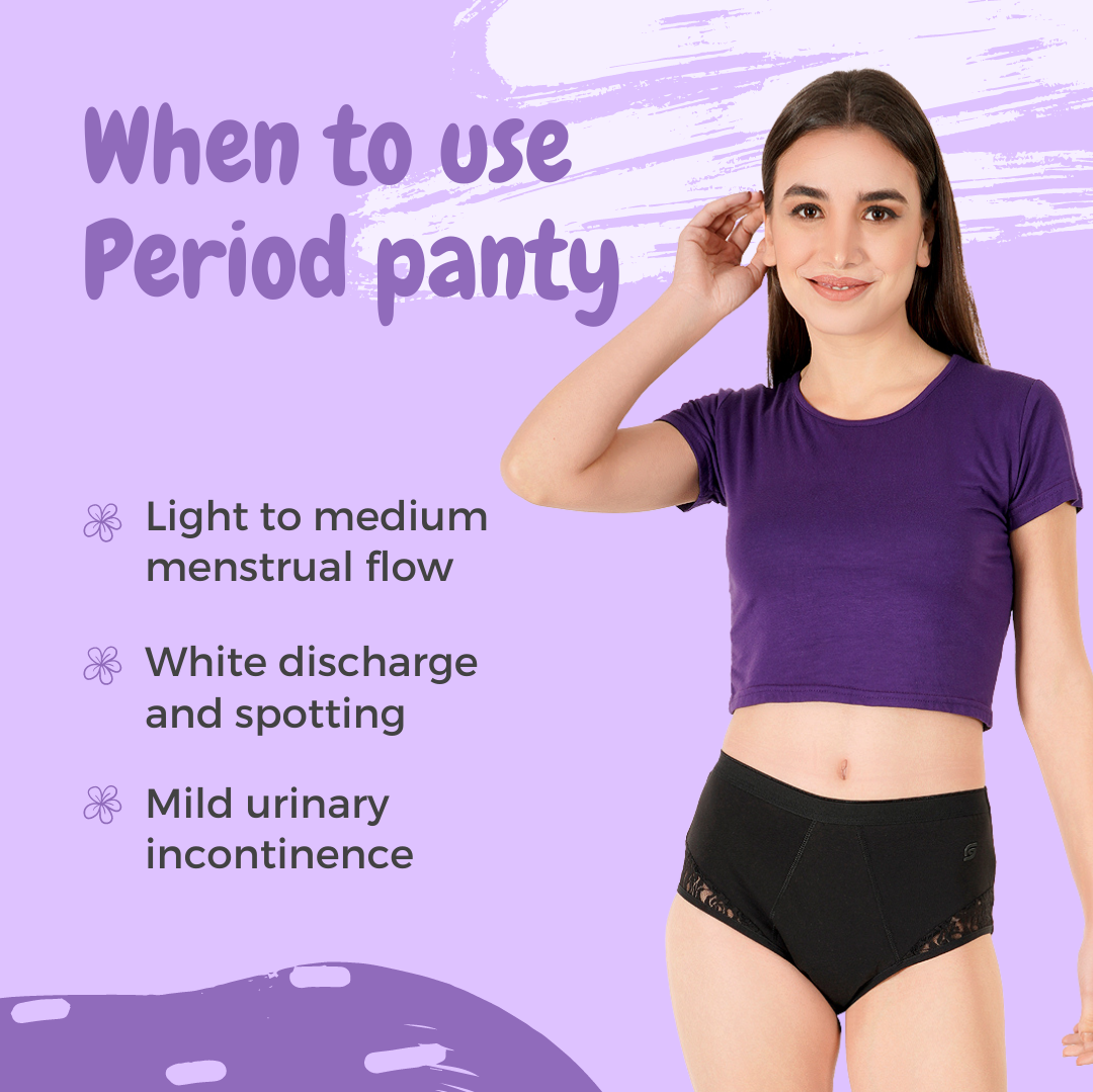 Organic Period Panty (Hipster)