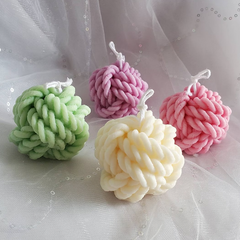 Knot Soy Wax Candles- Set of 4