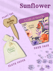 Gift of seeds-Sunflower