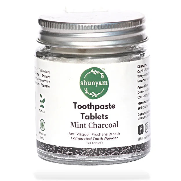 Toothpaste tablets- Glass jar