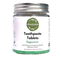 Toothpaste tablets- Glass jar