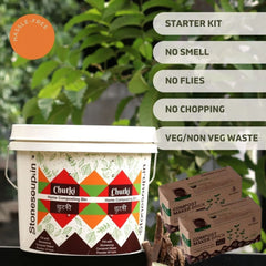 Stackable Aerobic home composting kit