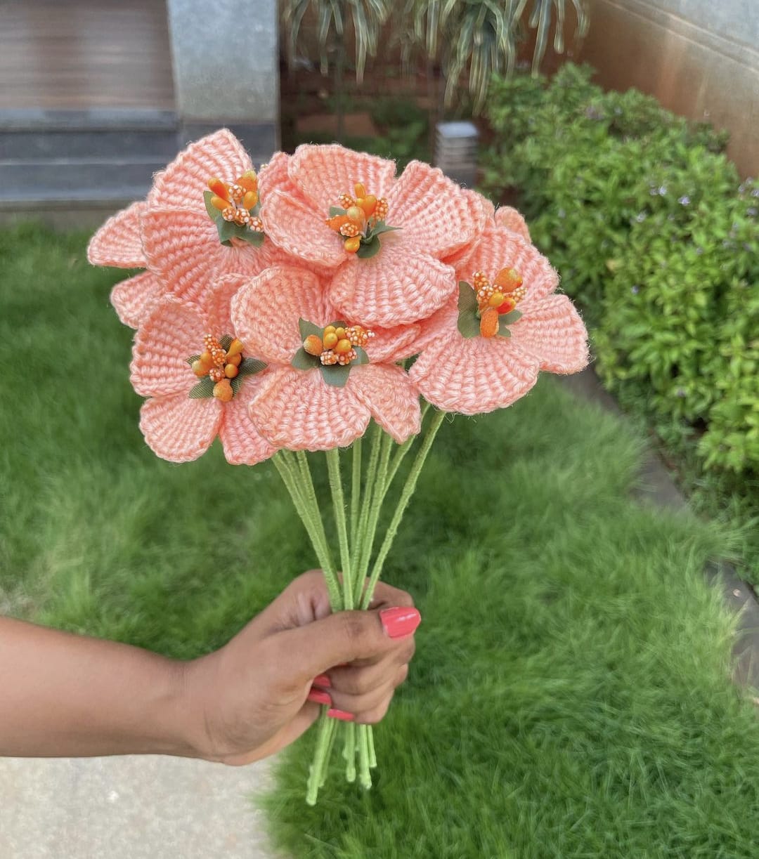 Reusable Macrame Flowers-Return gifts