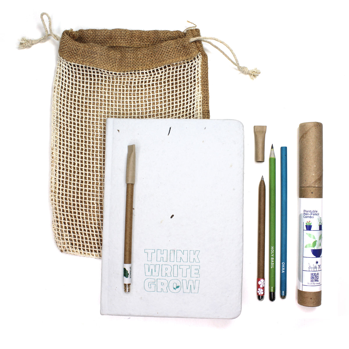 Plantable kit for corporates- with reusable bag