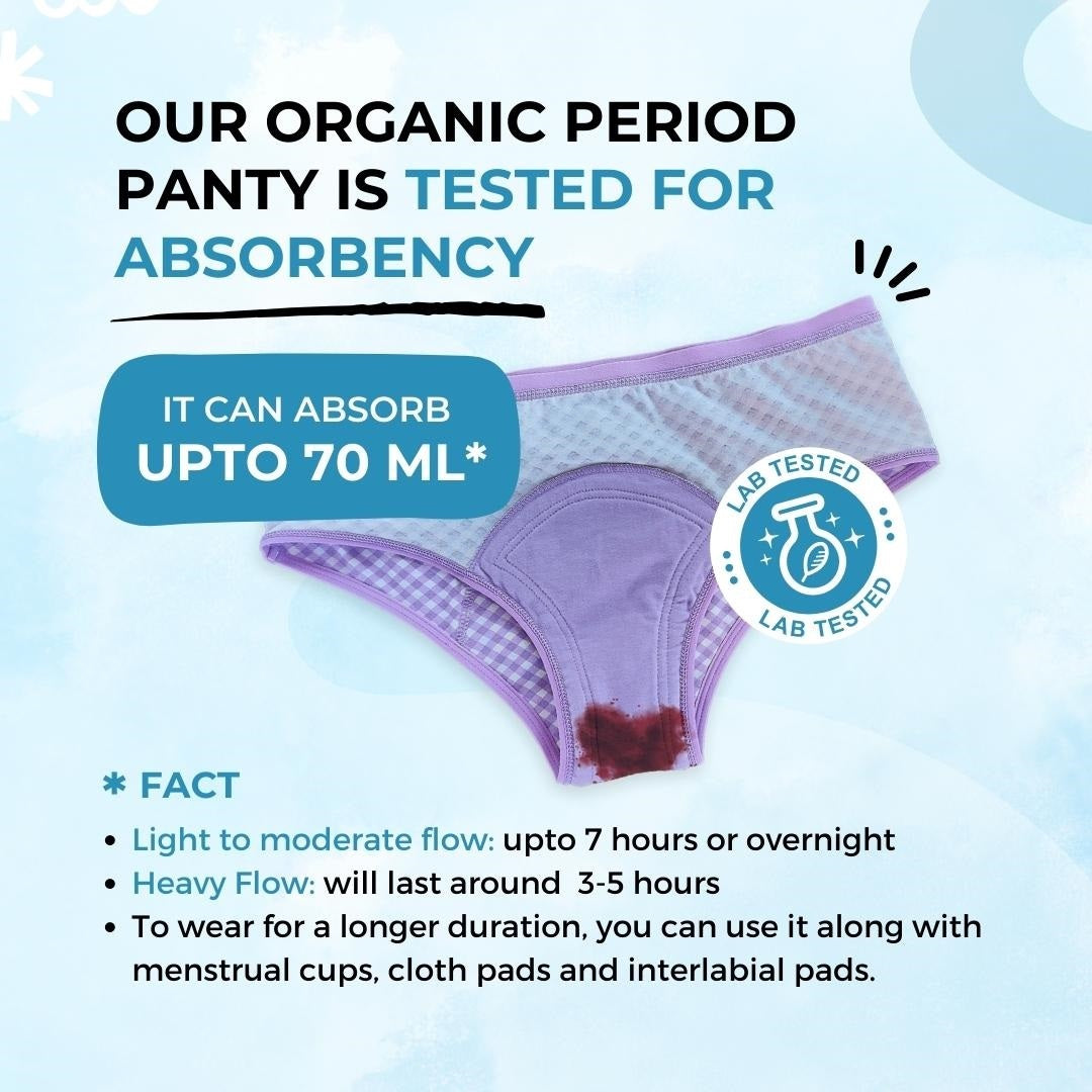 Organic period panty- Bikini