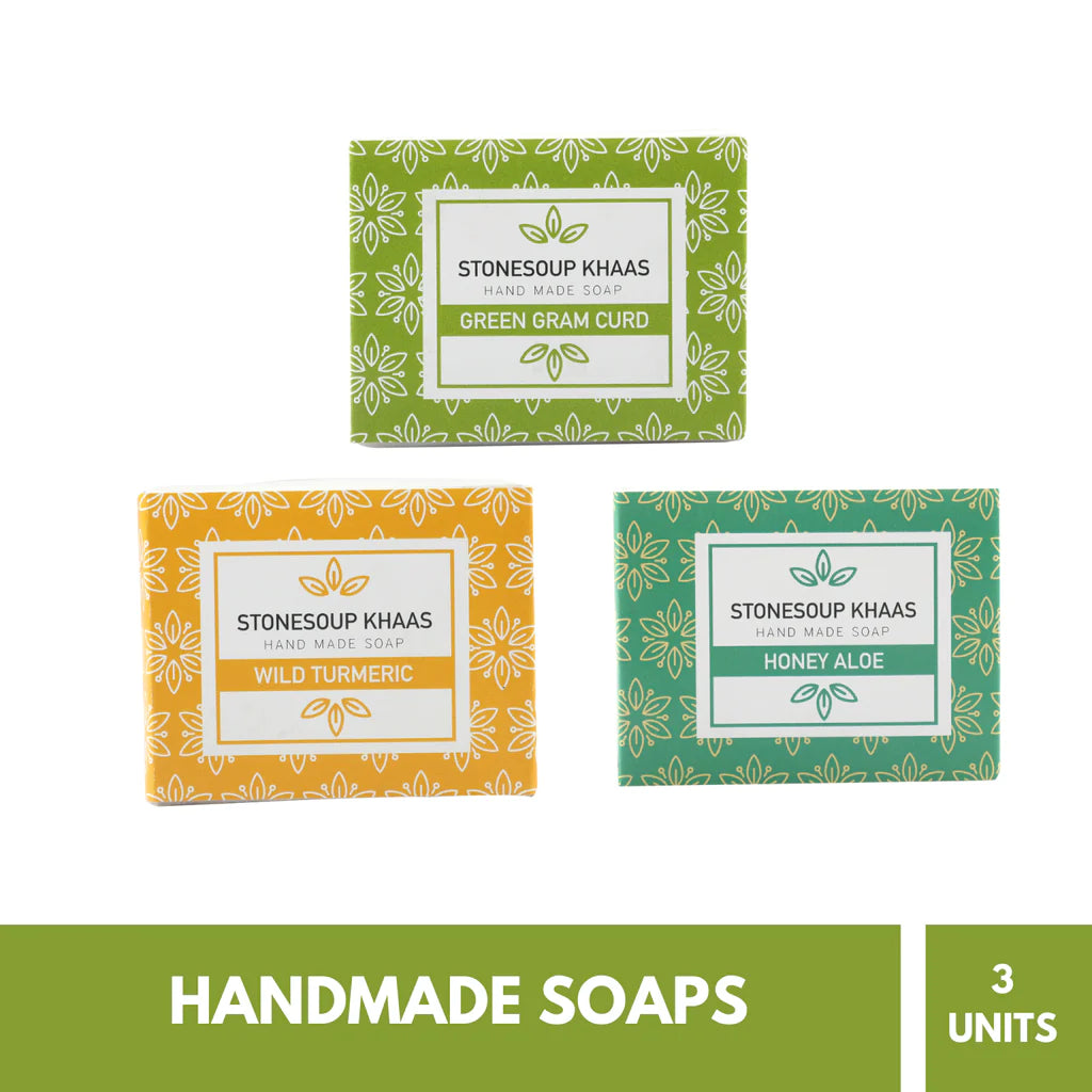 Bath soap bar gift set-Set of 3