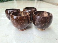 Coconut Eco-Friendly wine/shot Glass set