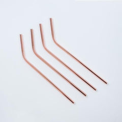 MyOnearth Copper Straw With Cleaner
