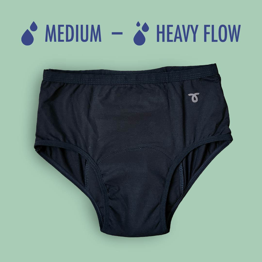 Buy Reusable Period Panty - Heavy flow - Absorbs upto 6 pads of