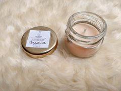 30g Lavender Soy Wax Scented White Color Jar Candle by Suhani