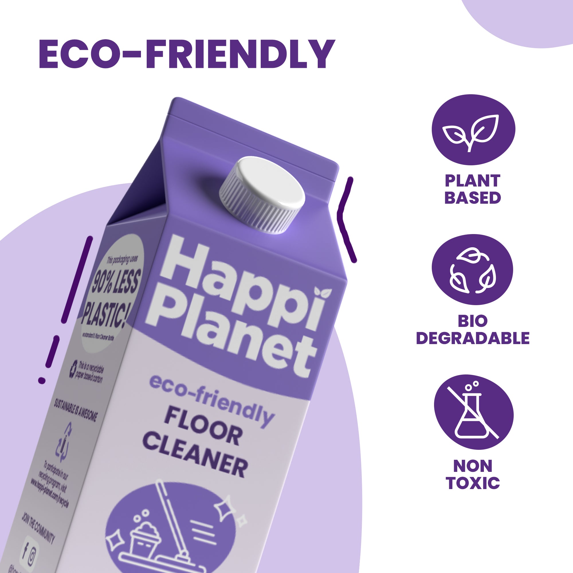Happi Planet- Eco-Friendly Floor Cleaner