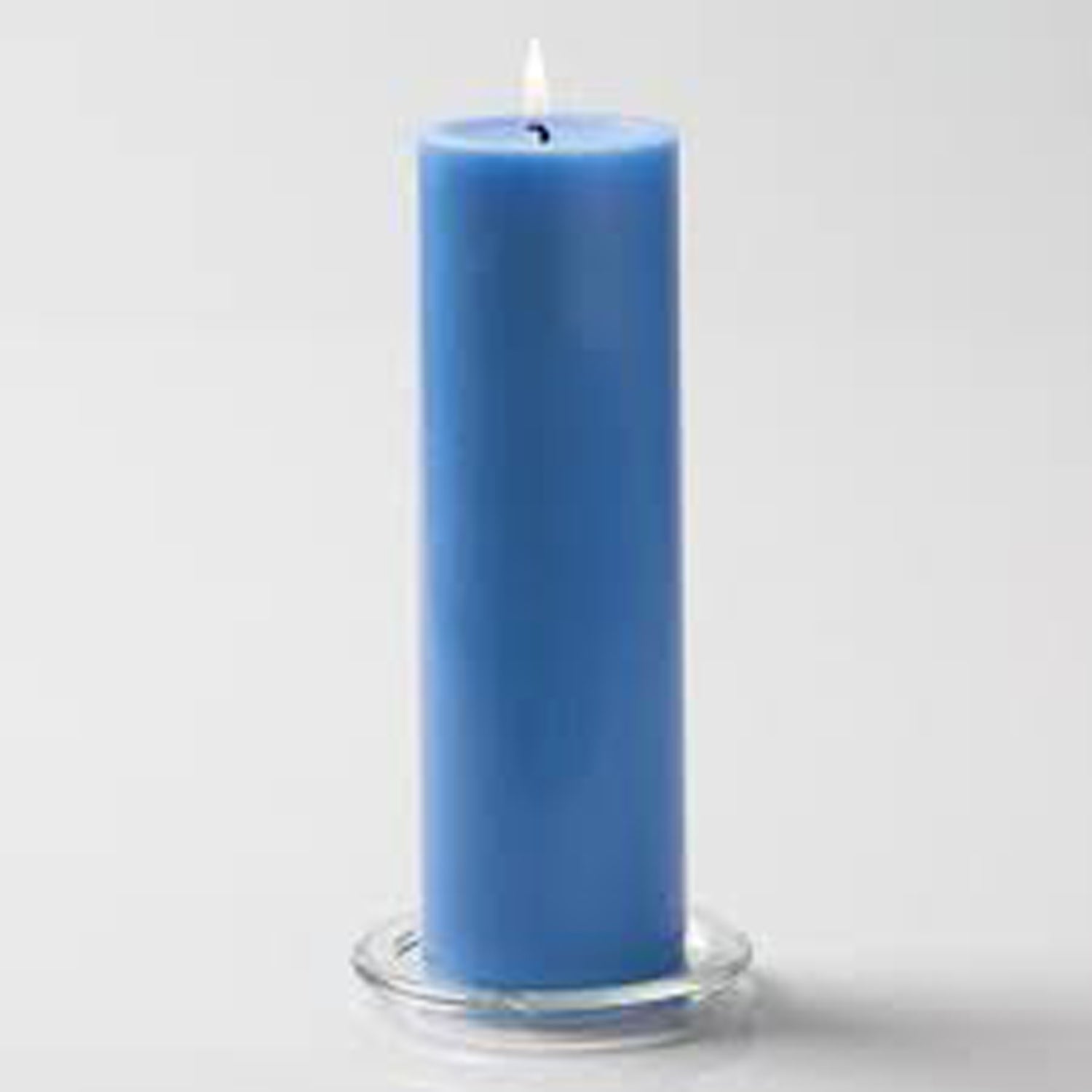 Earthy aroma soy wax pillar candle
