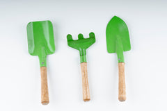 Planting tools-Metal and wood-Home gardening