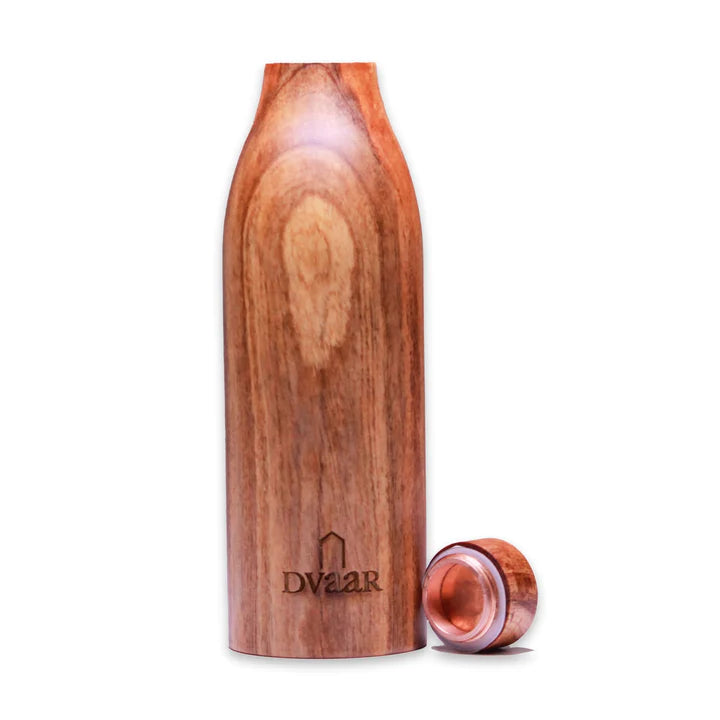 Neem wood & Copper Bottle