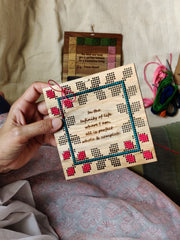 Affirmation Stitch Kit by White light elements