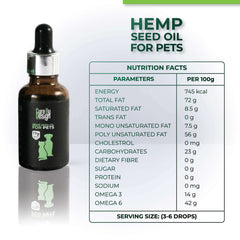 Hemp Seed Pet Oil (30ml)