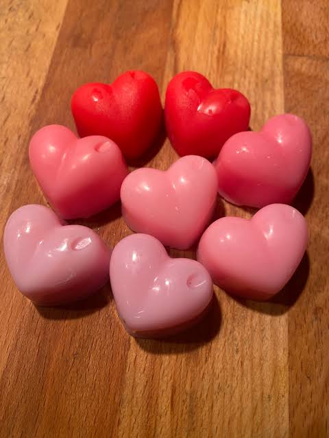 Heart Lavender Wax Tarts - Pack of 7