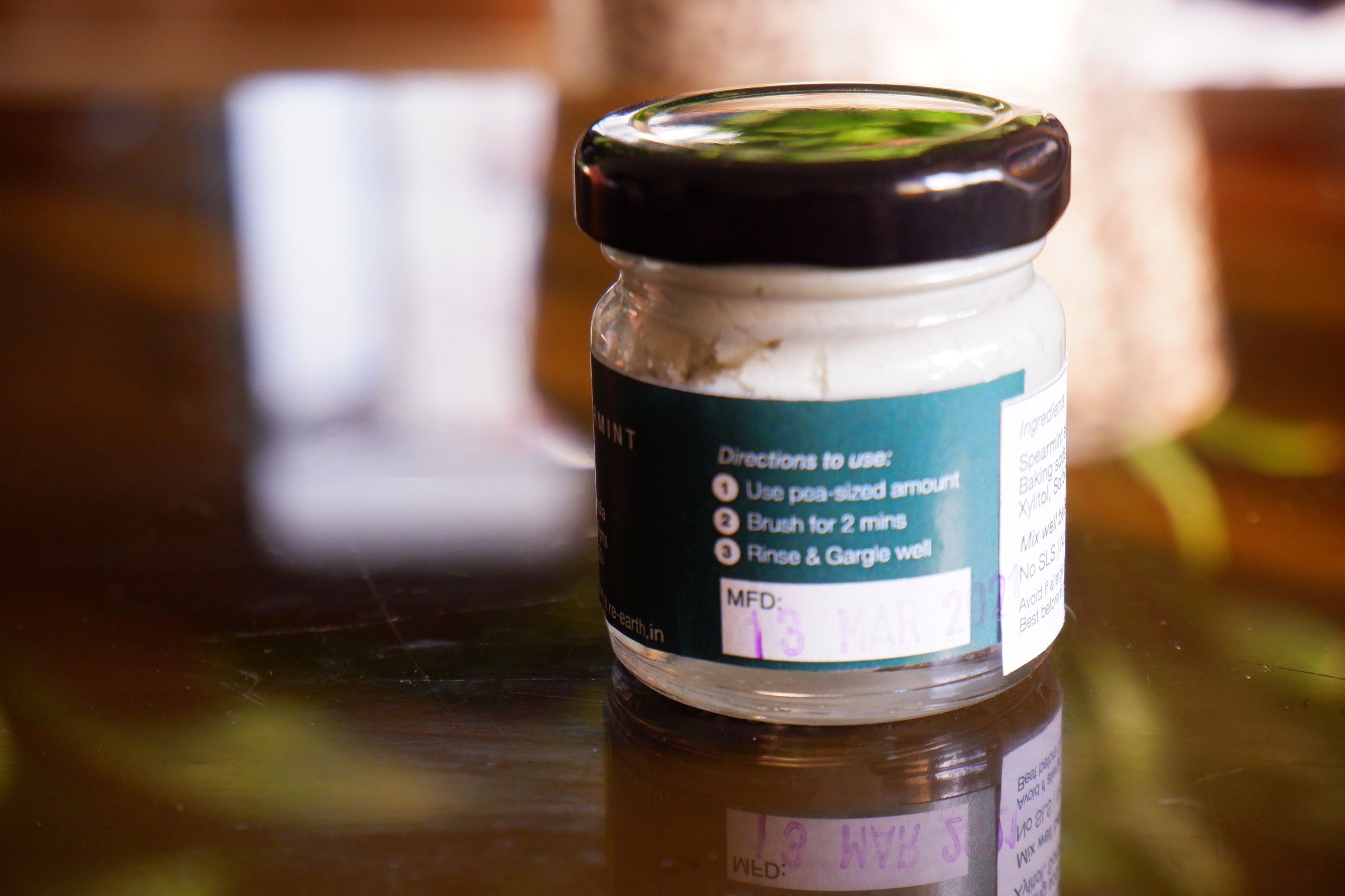 Natural Spearmint Toothpaste