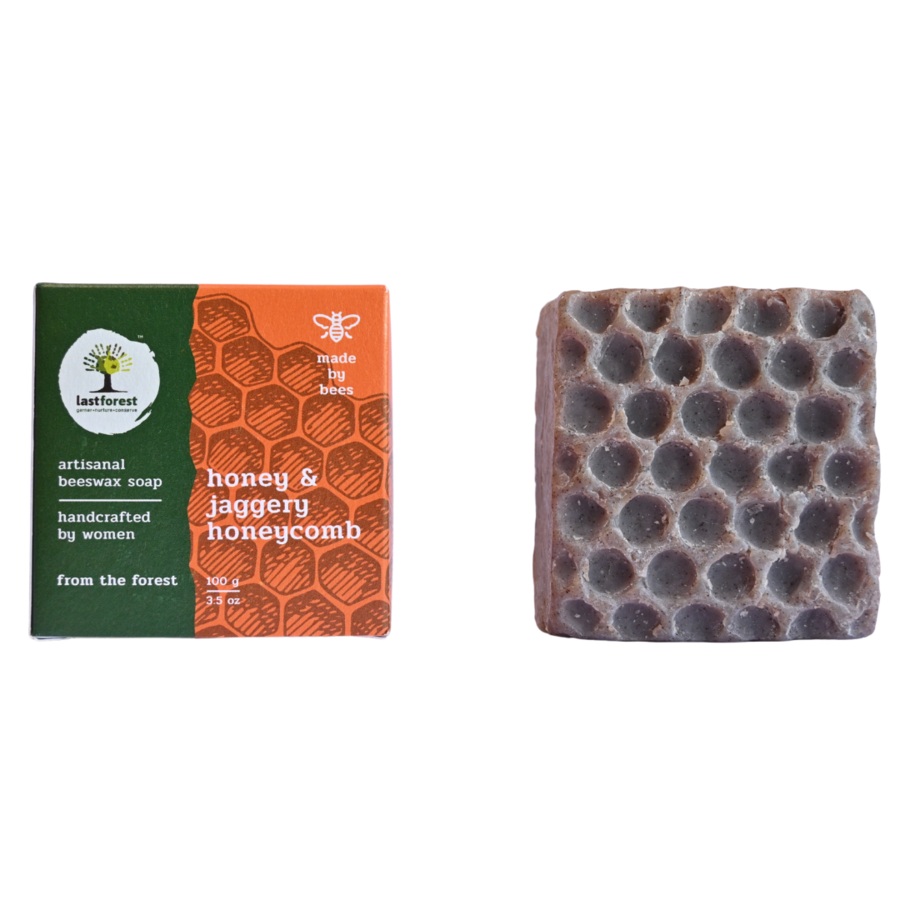 Handmade artisinal soap- Beeswax Honeycomb (Combo-Pack of 4)